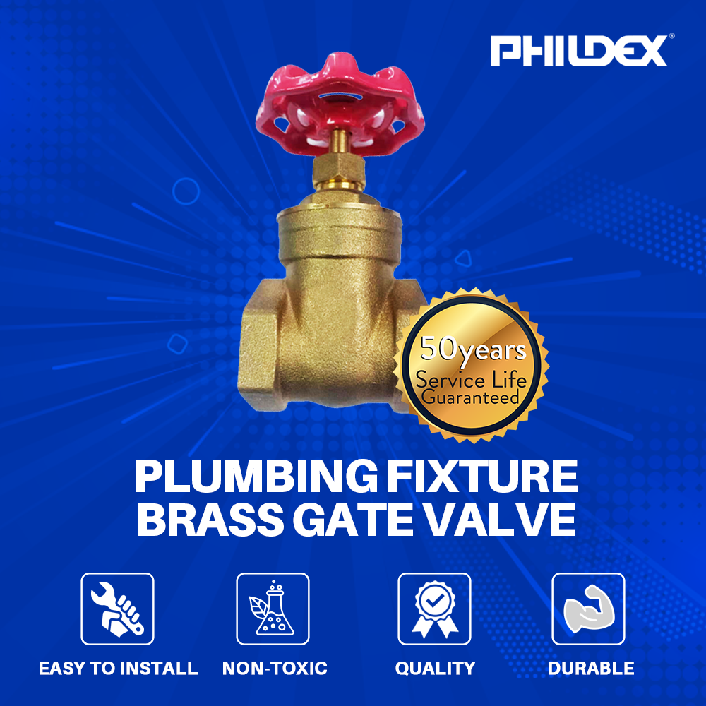 PLUMBING FIXTURE BRASS GATE VALVE 1″ 32MM