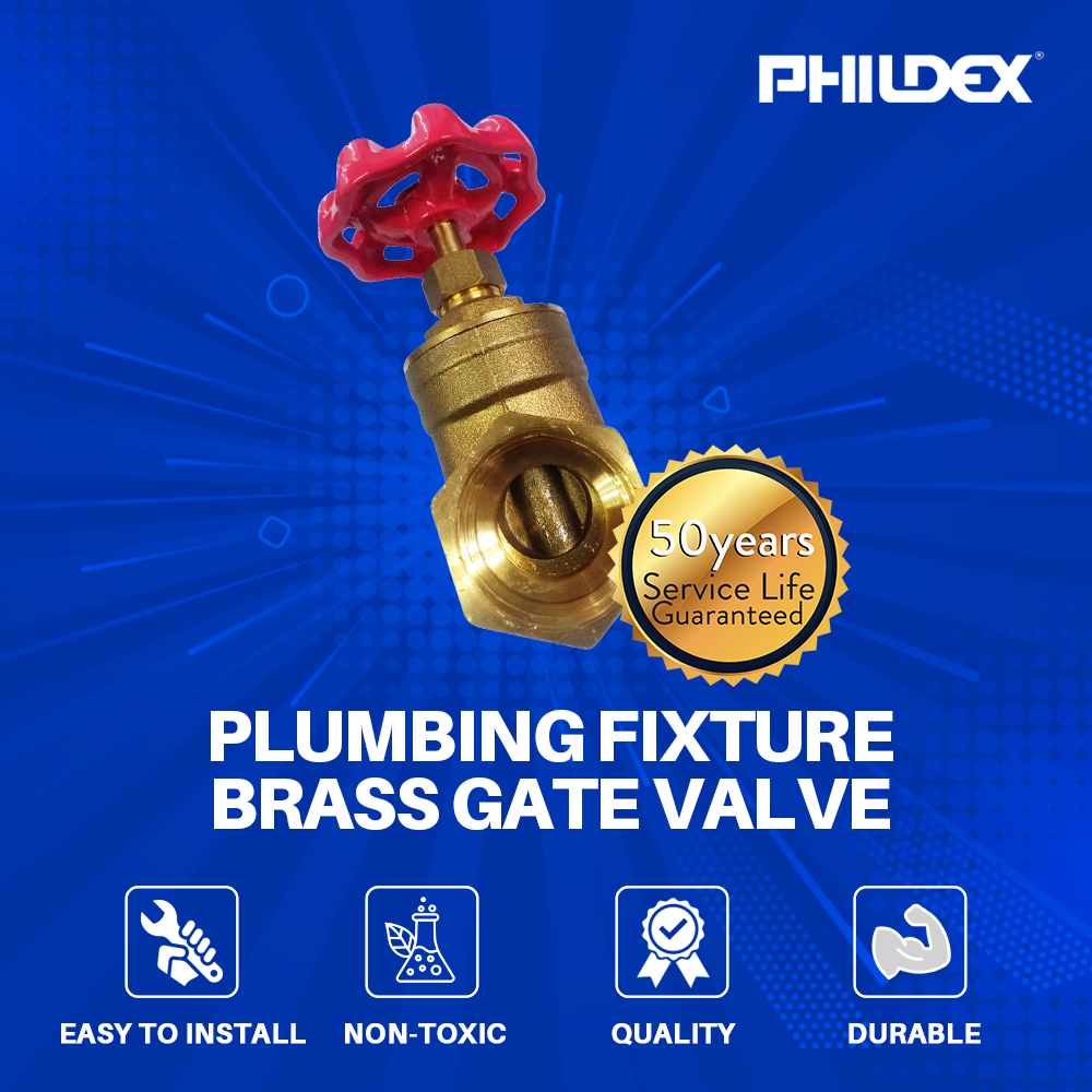 PLUMBING FIXTURE BRASS GATE VALVE 1″ 32MM