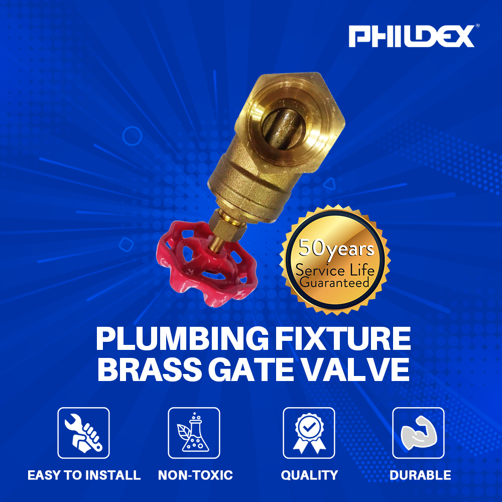 PLUMBING FIXTURE BRASS GATE VALVE 1″ 32MM