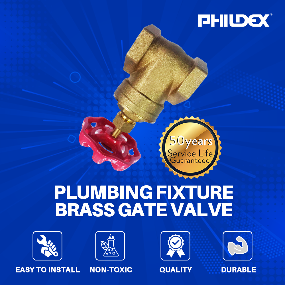 PLUMBING FIXTURE BRASS GATE VALVE 1″ 32MM