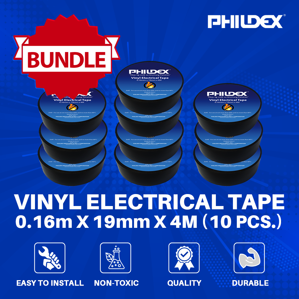 Vinyl Electrical Tape 4m-16m 10pcs