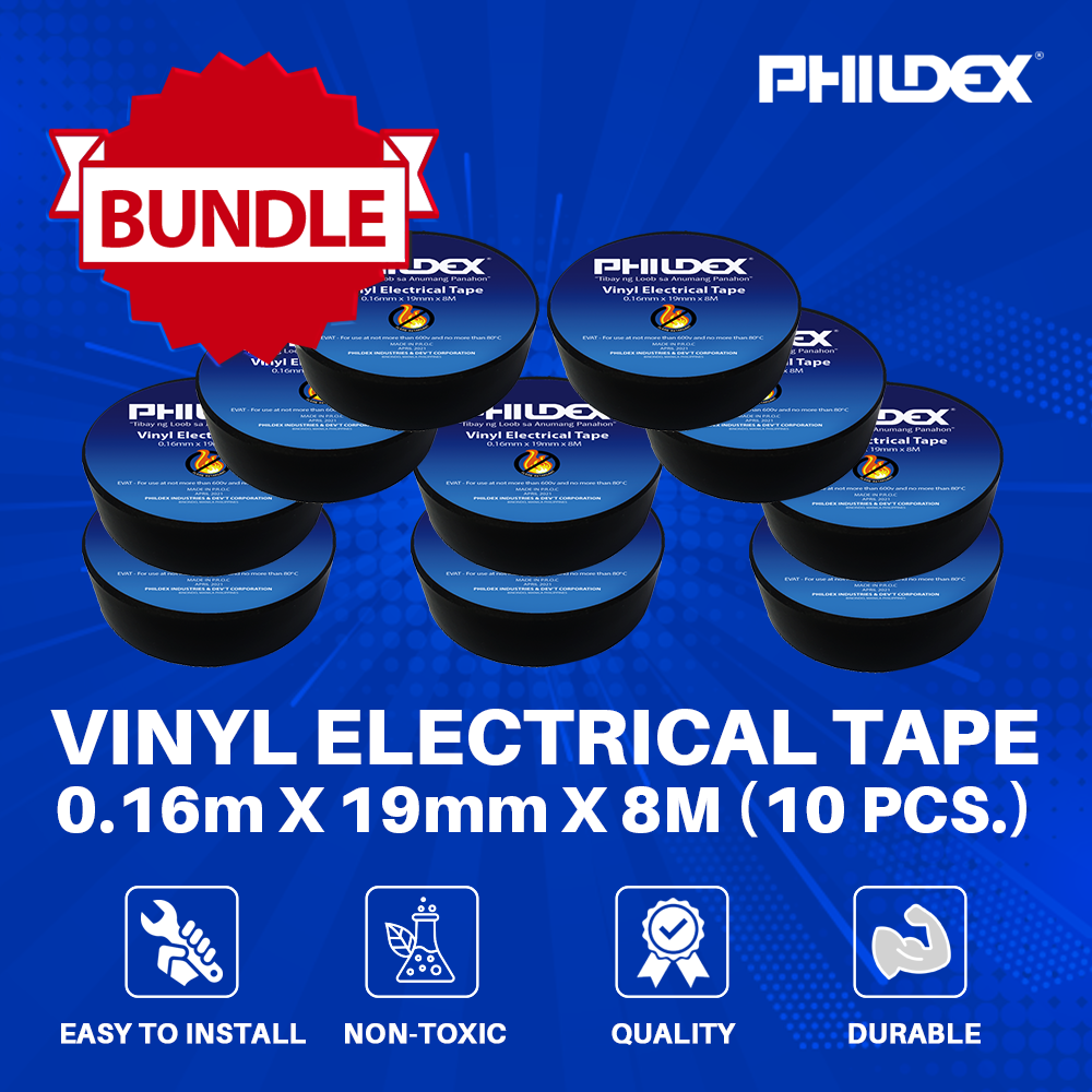 Vinyl Electrical Tape 4m-16m 10pcs