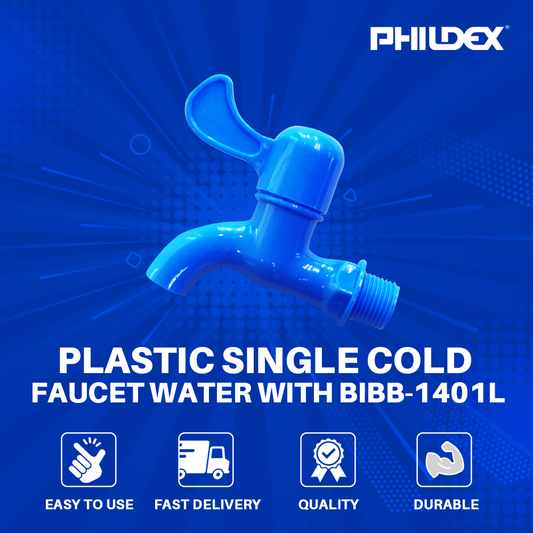 PLASTIC SINGLE COLD FAUCET 1401-L