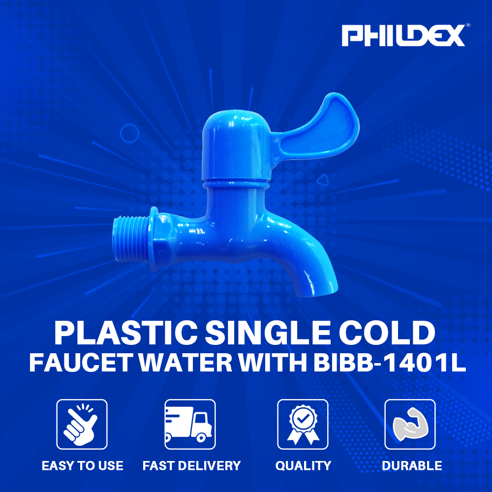 PLASTIC SINGLE COLD FAUCET 1401-L