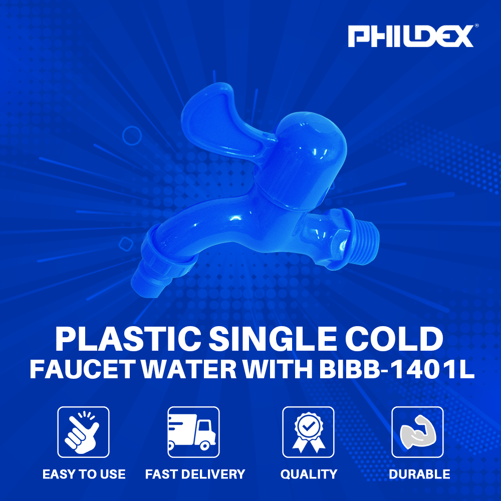 PLASTIC SINGLE COLD FAUCET 1401-L