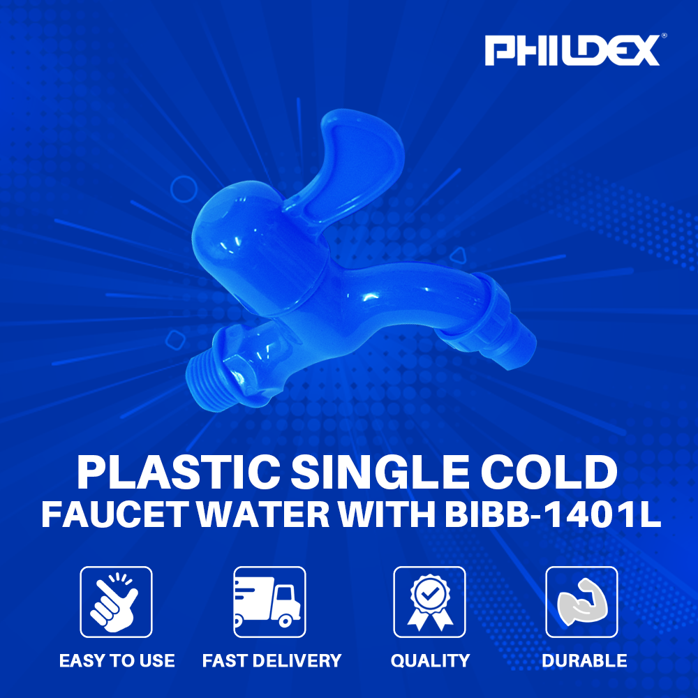 PLASTIC SINGLE COLD FAUCET 1401-L