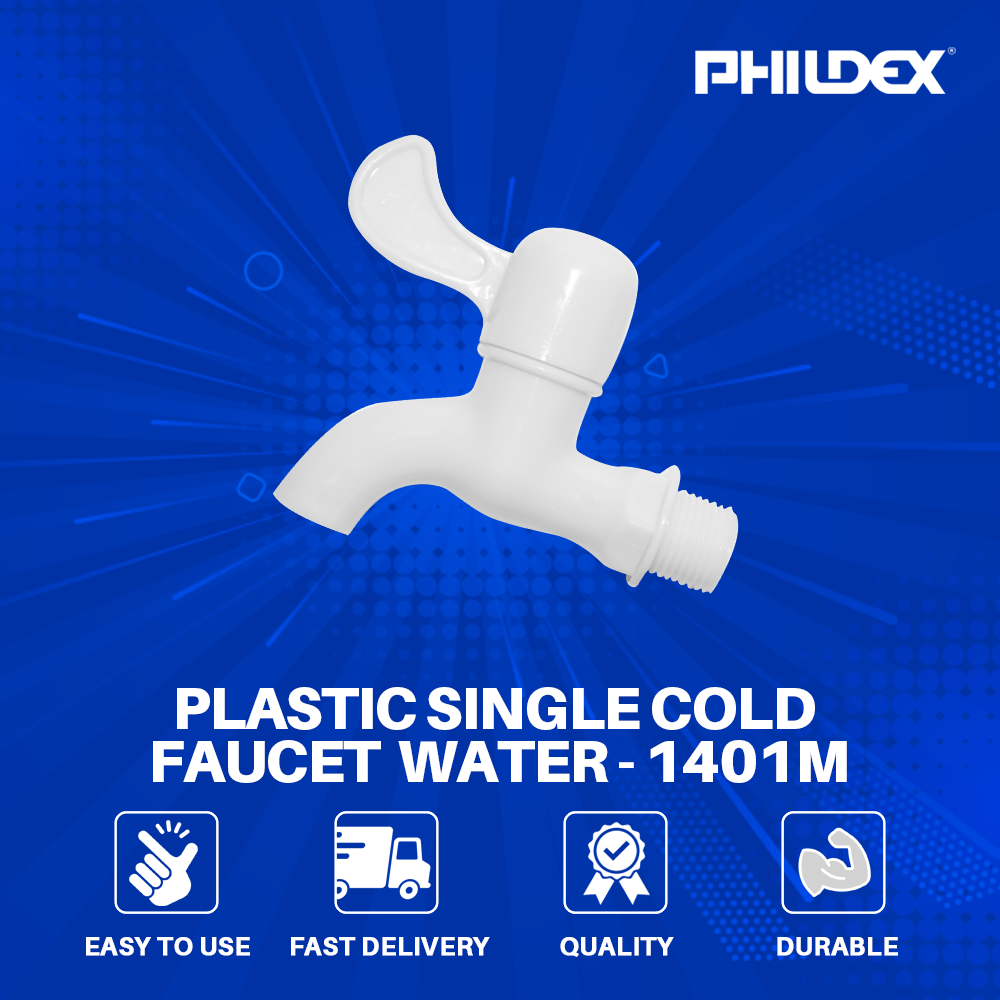 PLASTIC SINGLE COLD FAUCET 1401-M