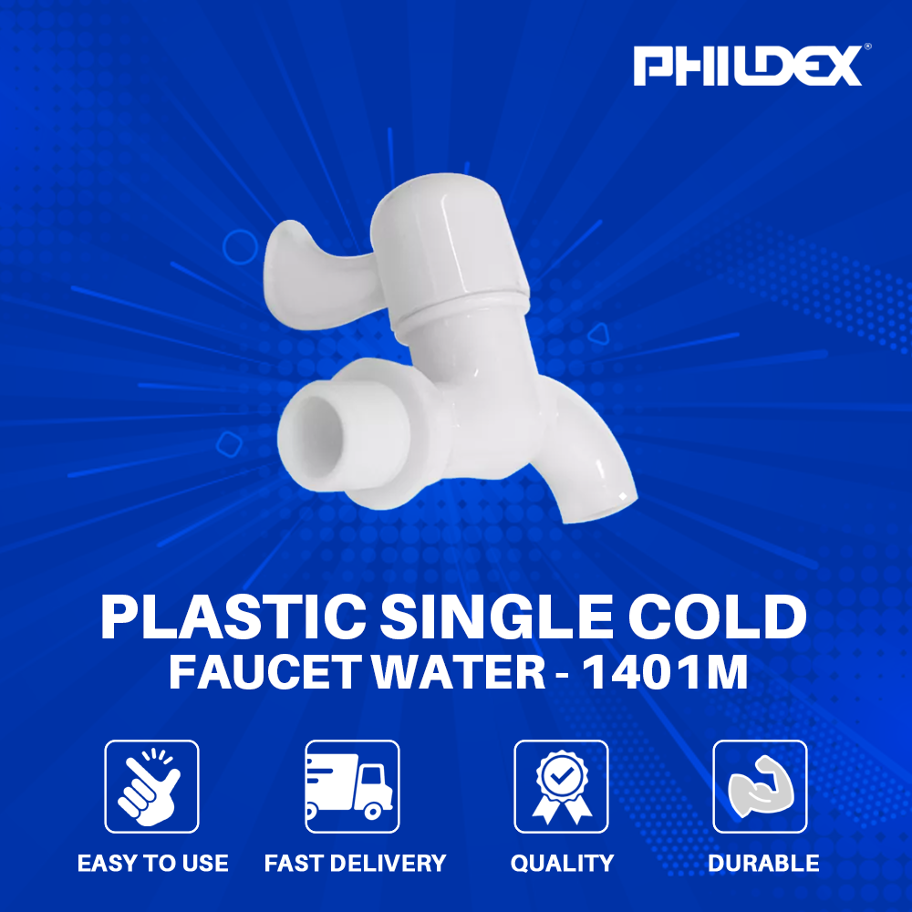 PLASTIC SINGLE COLD FAUCET 1401-M