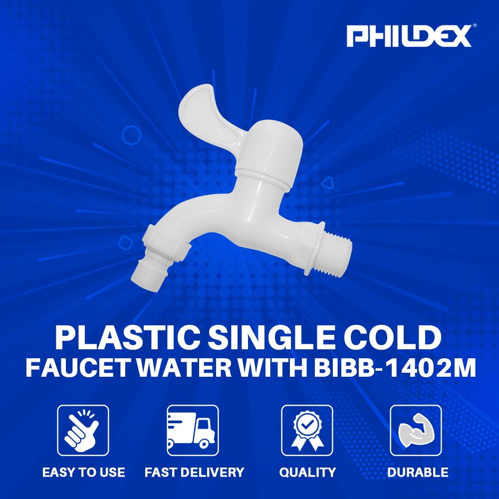 PLASTIC SINGLE COLD FAUCET 1402-M