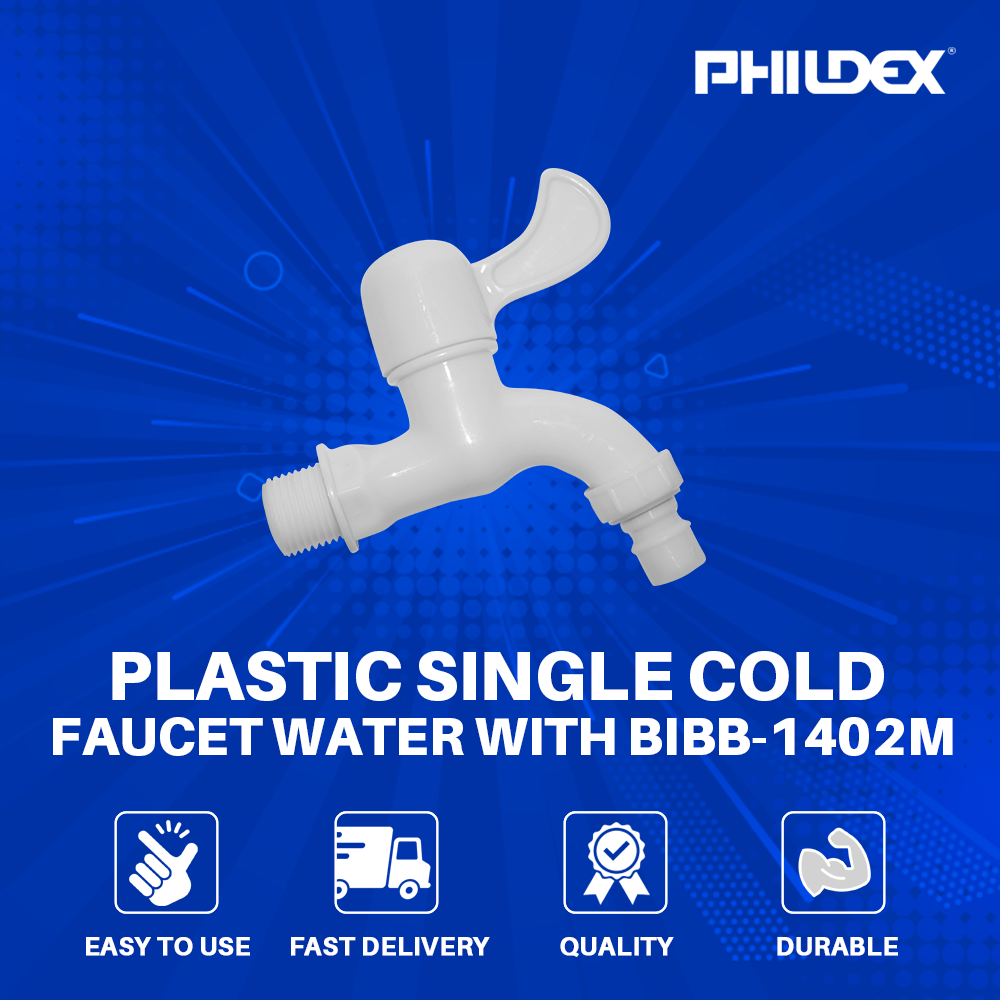 PLASTIC SINGLE COLD FAUCET 1402-M