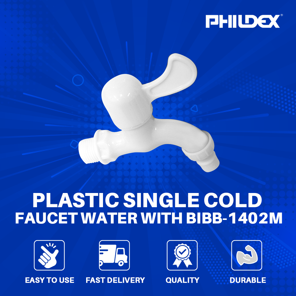 PLASTIC SINGLE COLD FAUCET 1402-M