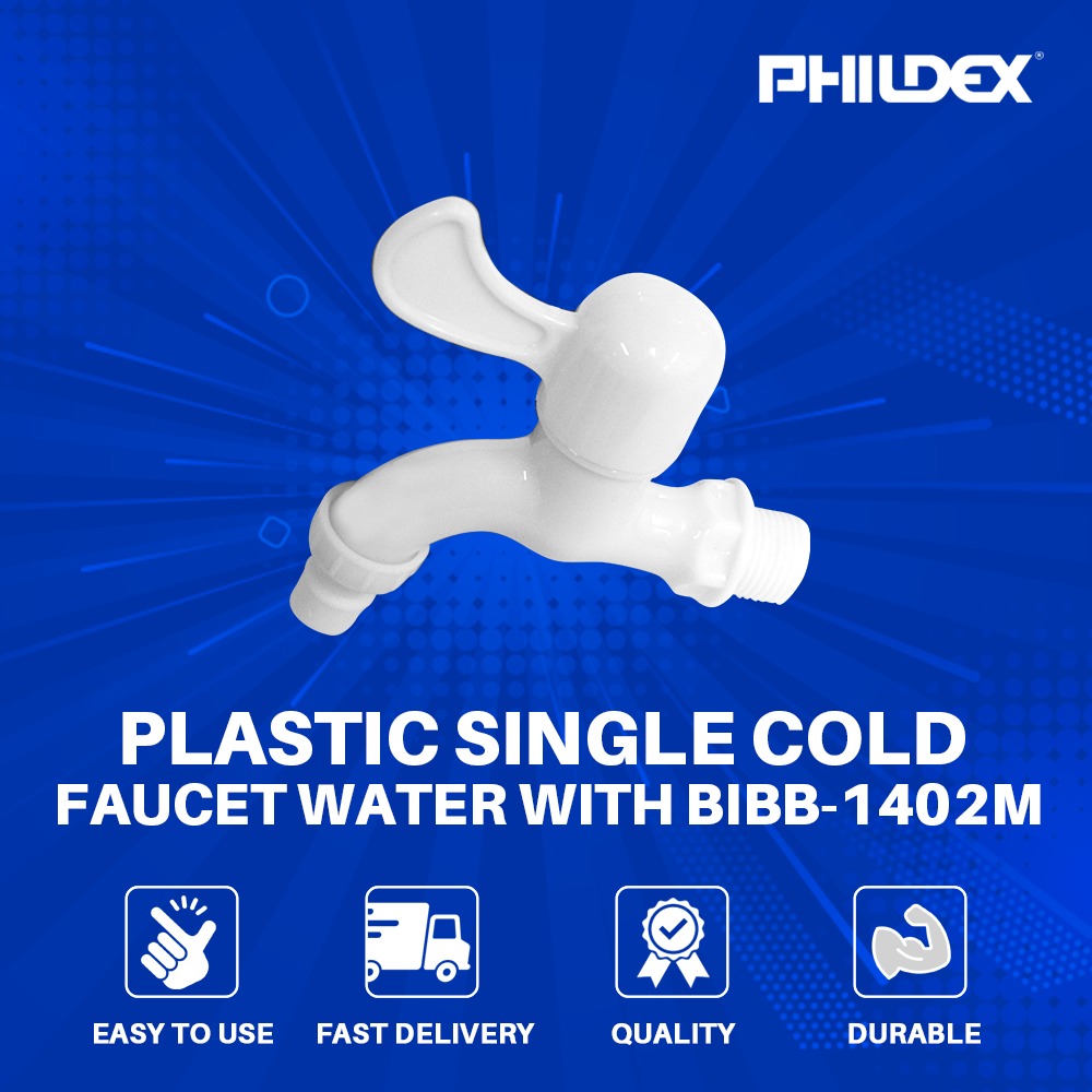 PLASTIC SINGLE COLD FAUCET 1402-M