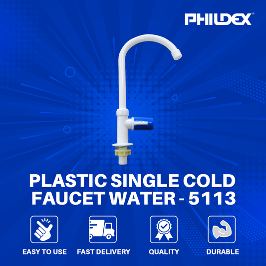 PLASTIC SINGLE COLD FAUCET WATER 5113