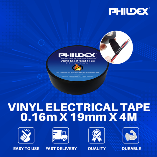 Vinyl Electrical Tape 4m-1m