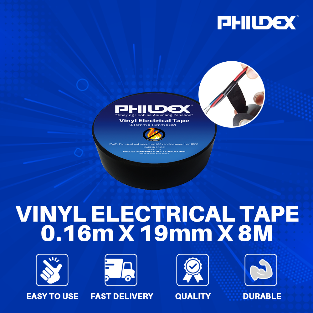 Vinyl Electrical Tape 4m-1m