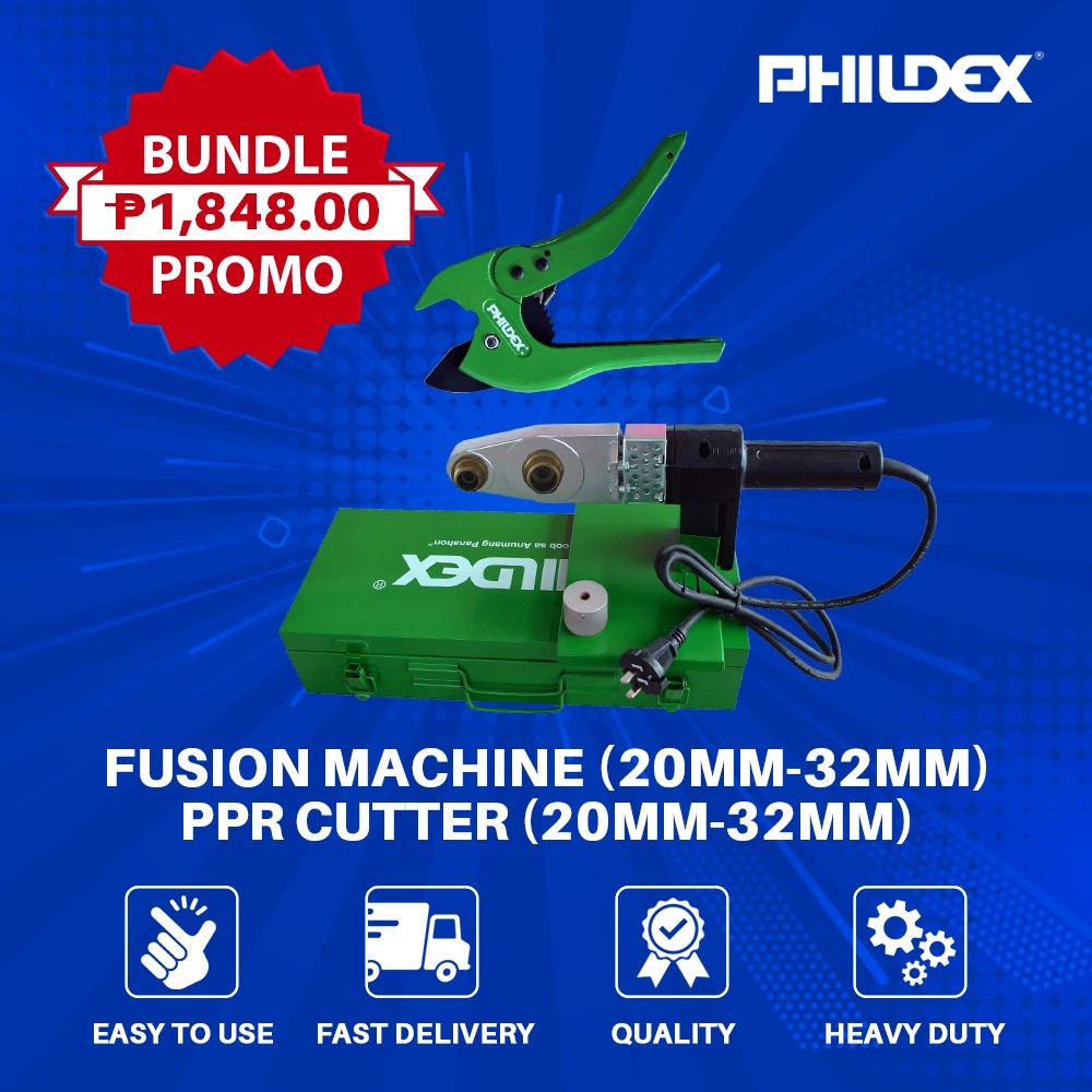 FUSION MACHINE 20MM-32MM AND PPR CUTTER 20MM – 32MM BUNDLE