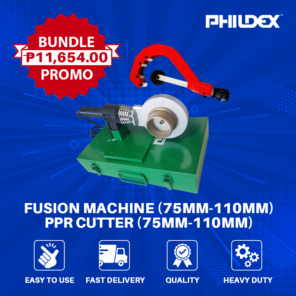 FUSION MACHINE 75MM – 110MM & PPR CUTTER 75MM – 110MM