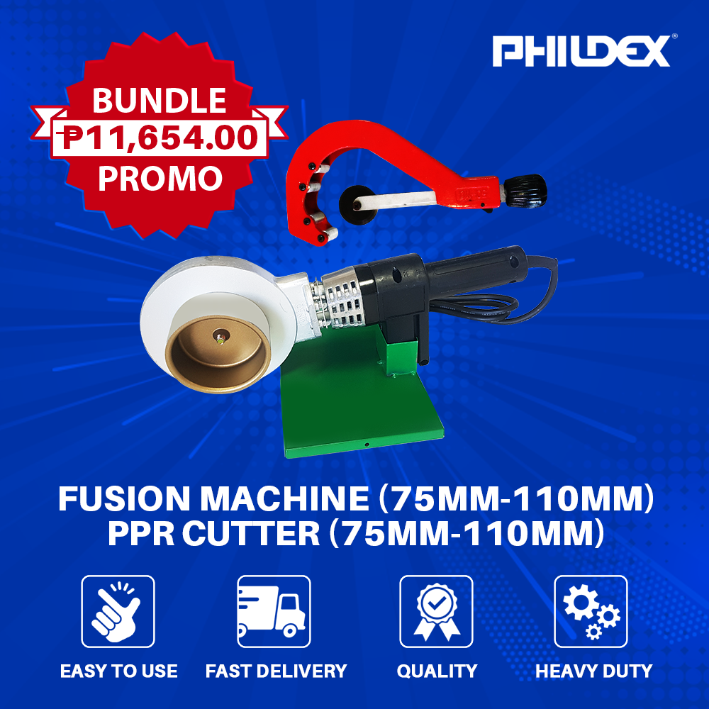 FUSION MACHINE 75MM – 110MM & PPR CUTTER 75MM – 110MM