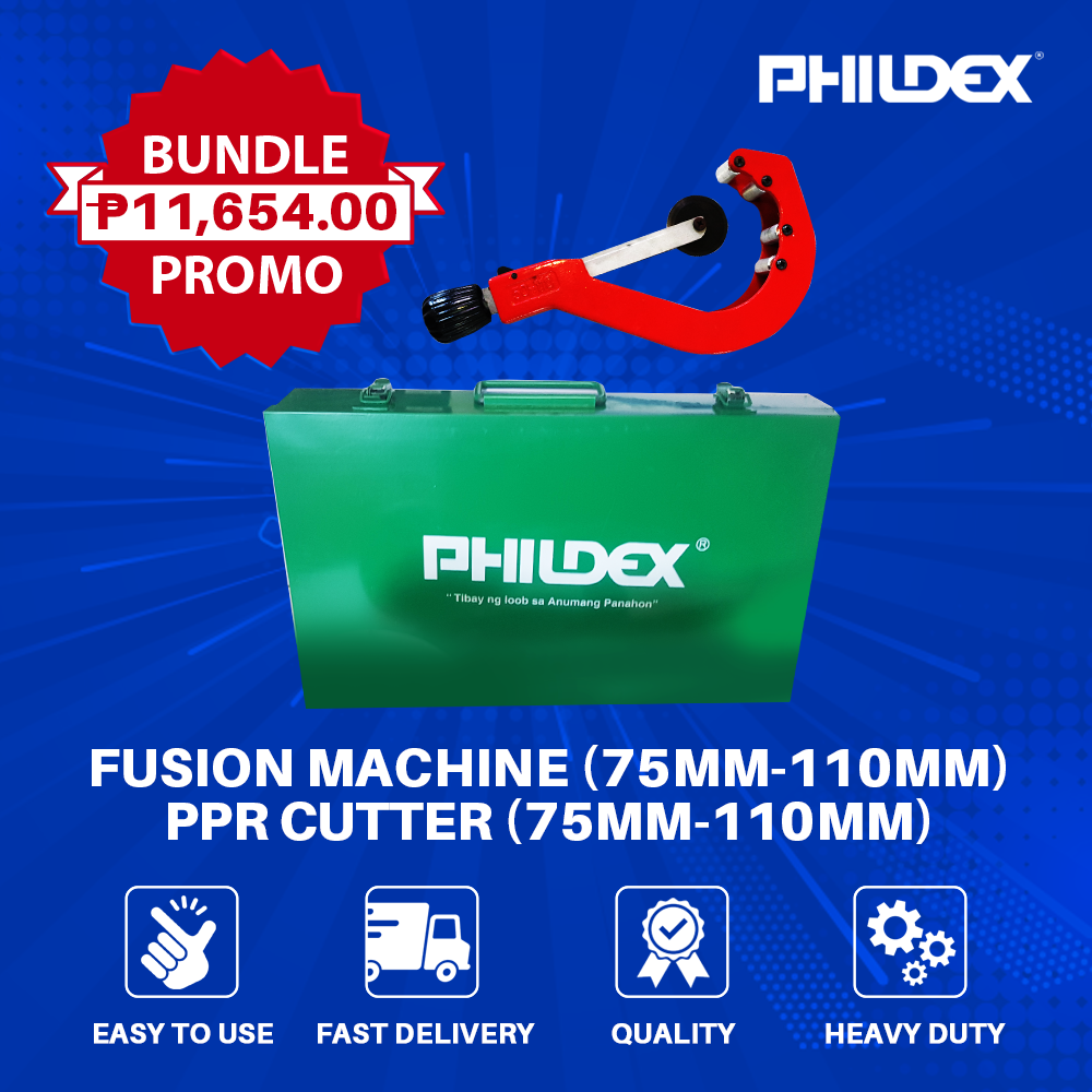 FUSION MACHINE 75MM – 110MM & PPR CUTTER 75MM – 110MM