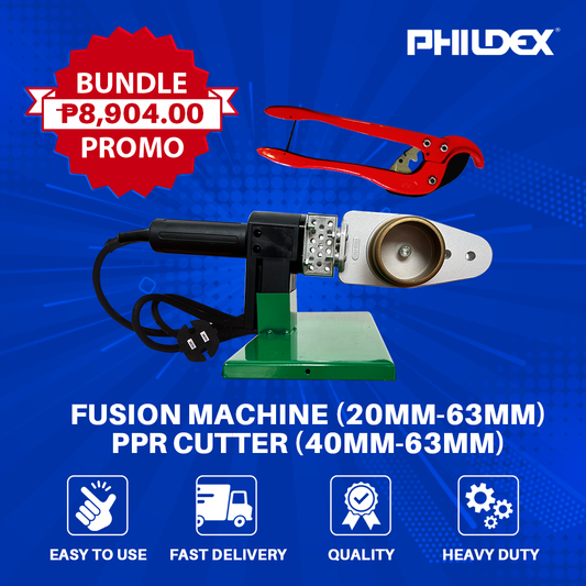 FUSION MACHINE 20MM-63MM & PPR CUTTER 40MM – 63MM