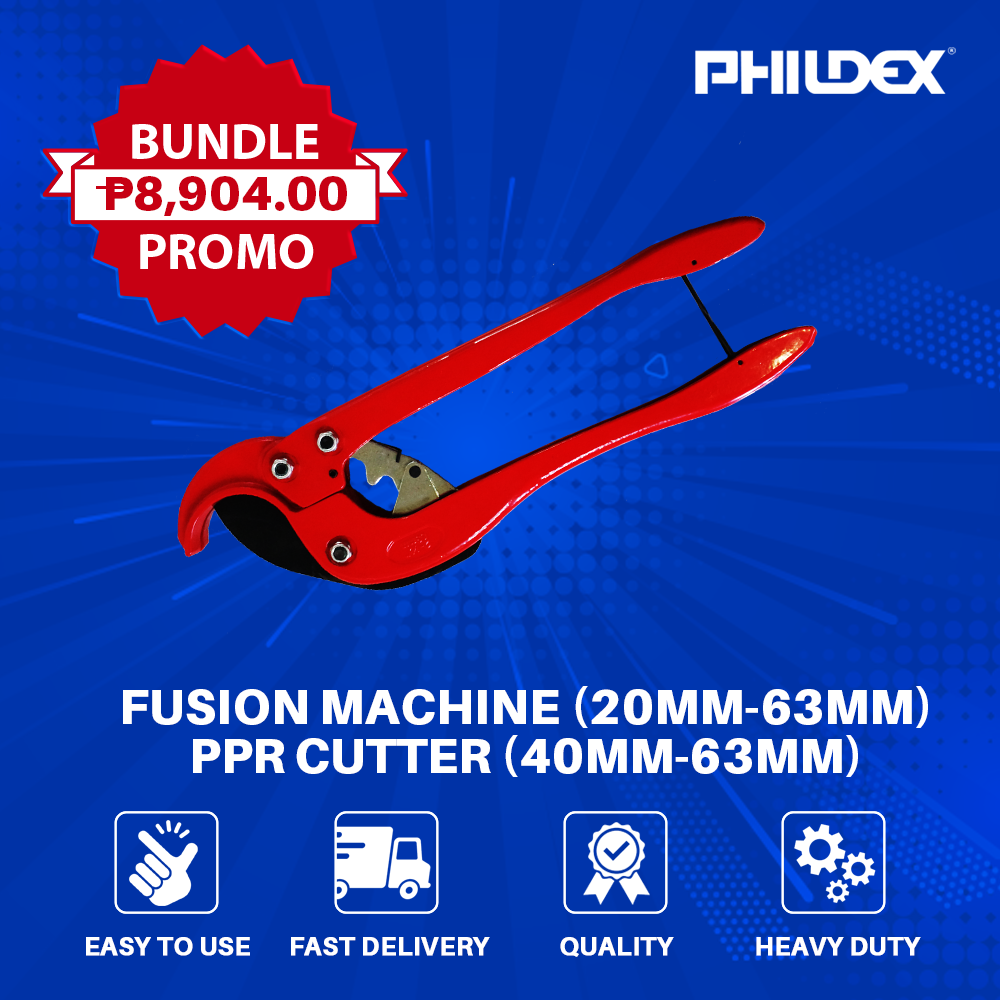 FUSION MACHINE 20MM-63MM & PPR CUTTER 40MM – 63MM