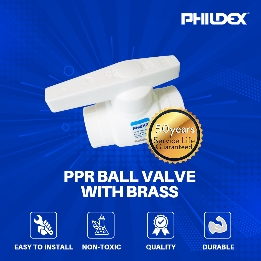 PPR BALL VALVE W/ BRASS