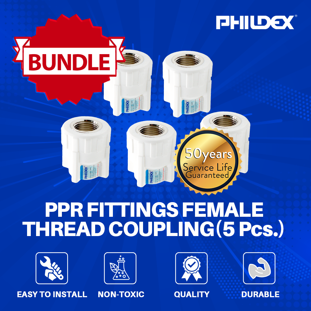 FEMALE THREAD COUPLING 20×1/2MM – 5PCS