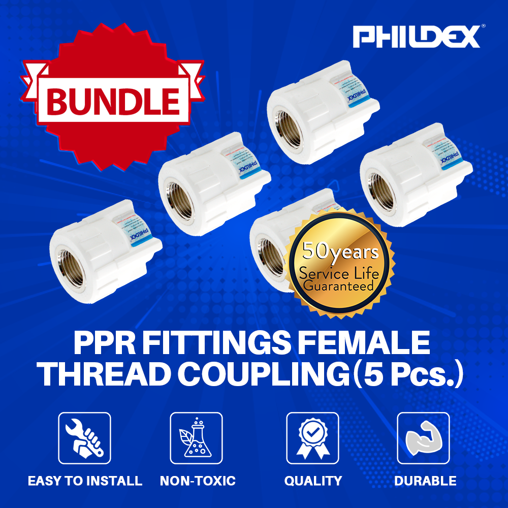 FEMALE THREAD COUPLING 20×1/2MM – 5PCS