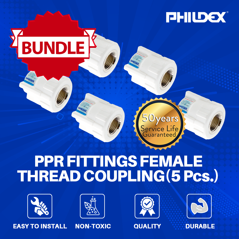 FEMALE THREAD COUPLING 20×1/2MM – 5PCS